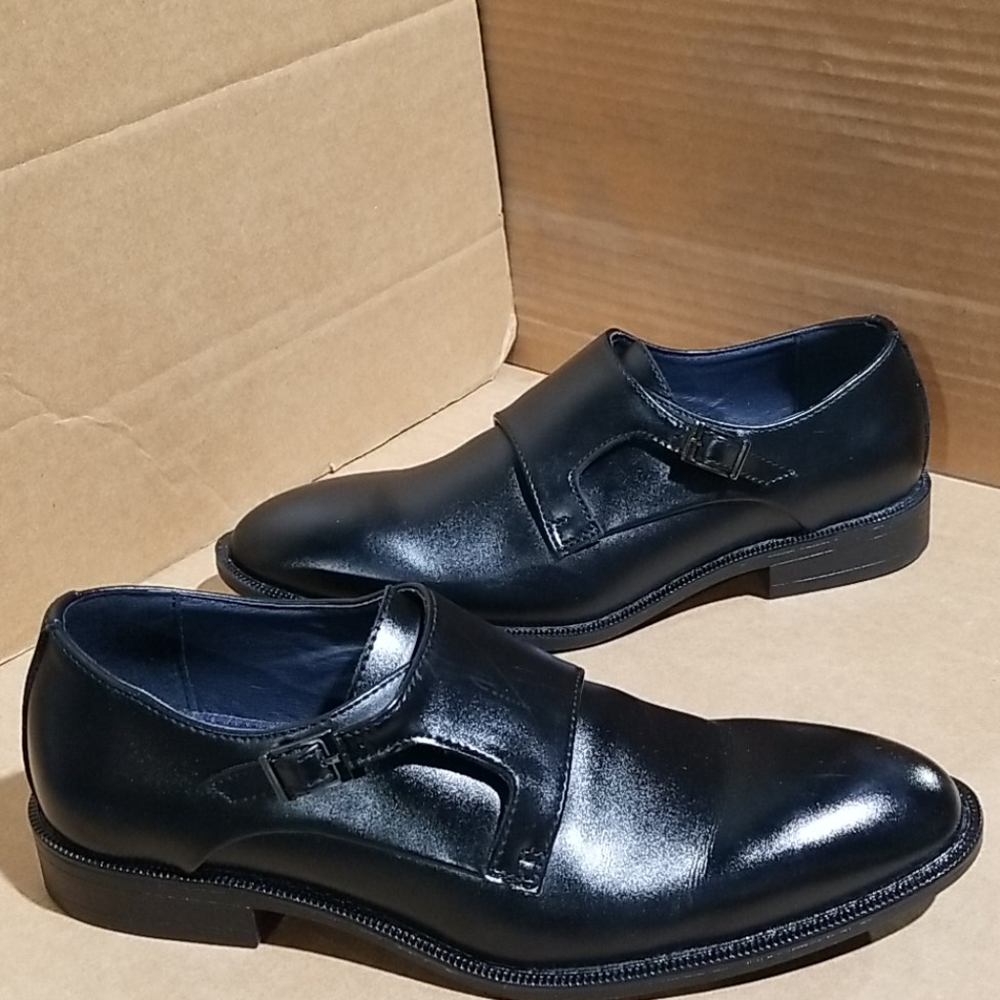 JOESPEH ABBOUD MONK STRAP SHOES SZ 8